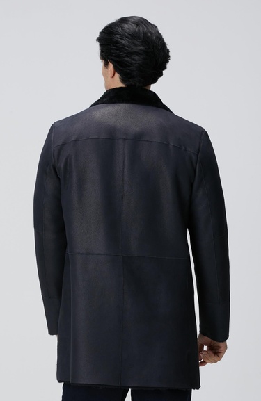  Network Erkek Limited Lacivert Deri Kaban