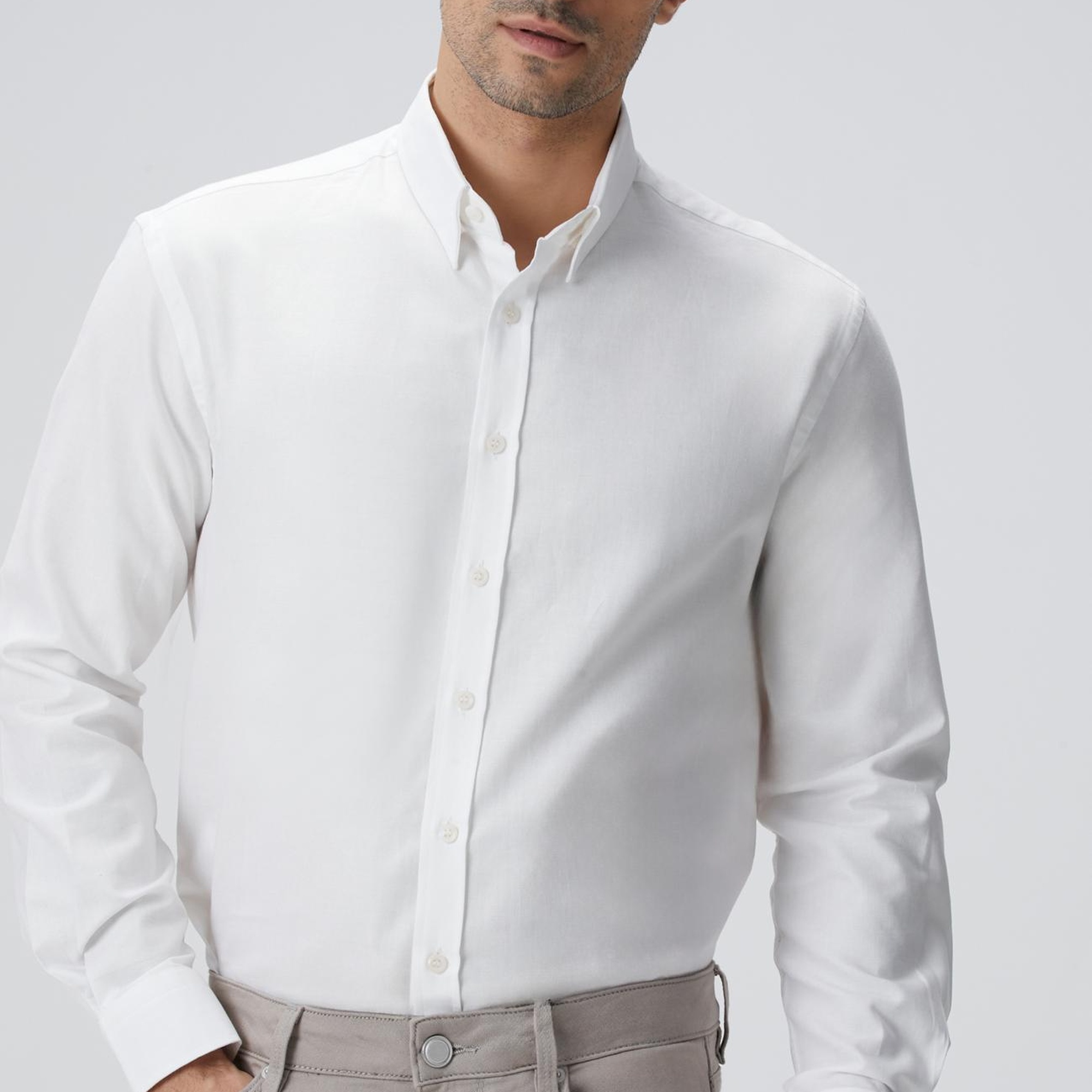 Network Erkek Beyaz Gömlek