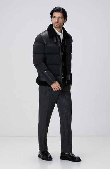  Network Erkek Beyaz Keten Karışımlı Gömlek