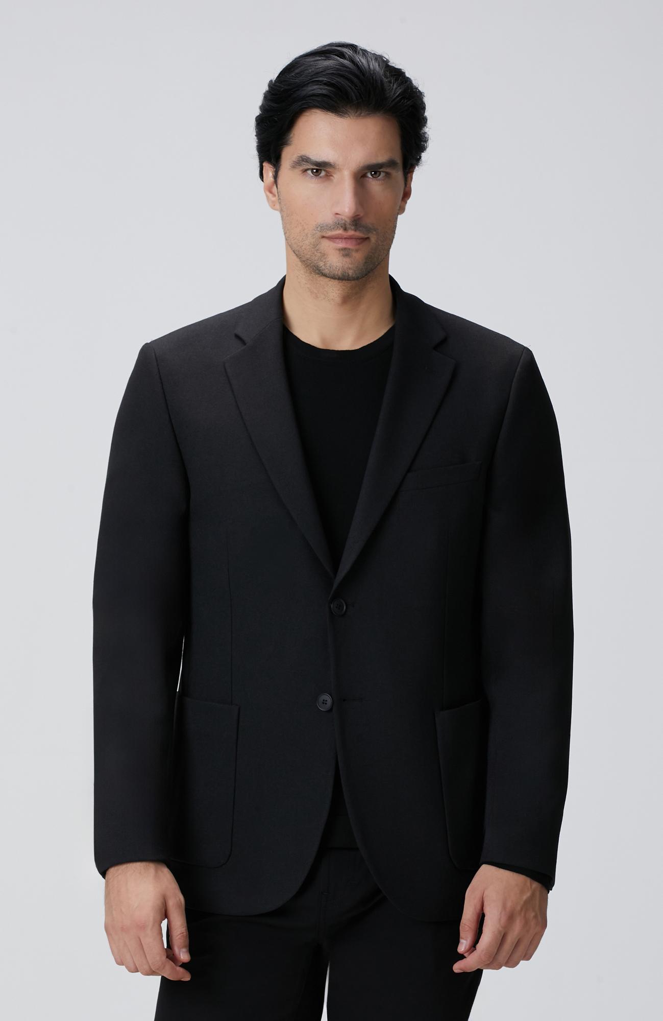  Network Erkek N-Tech Siyah Ceket