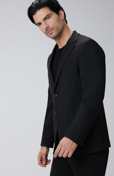  Network Erkek N-Tech Siyah Ceket