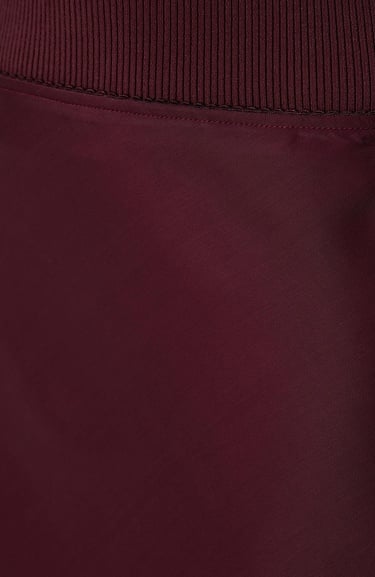  Network Kadın Bordo Midi Saten Etek