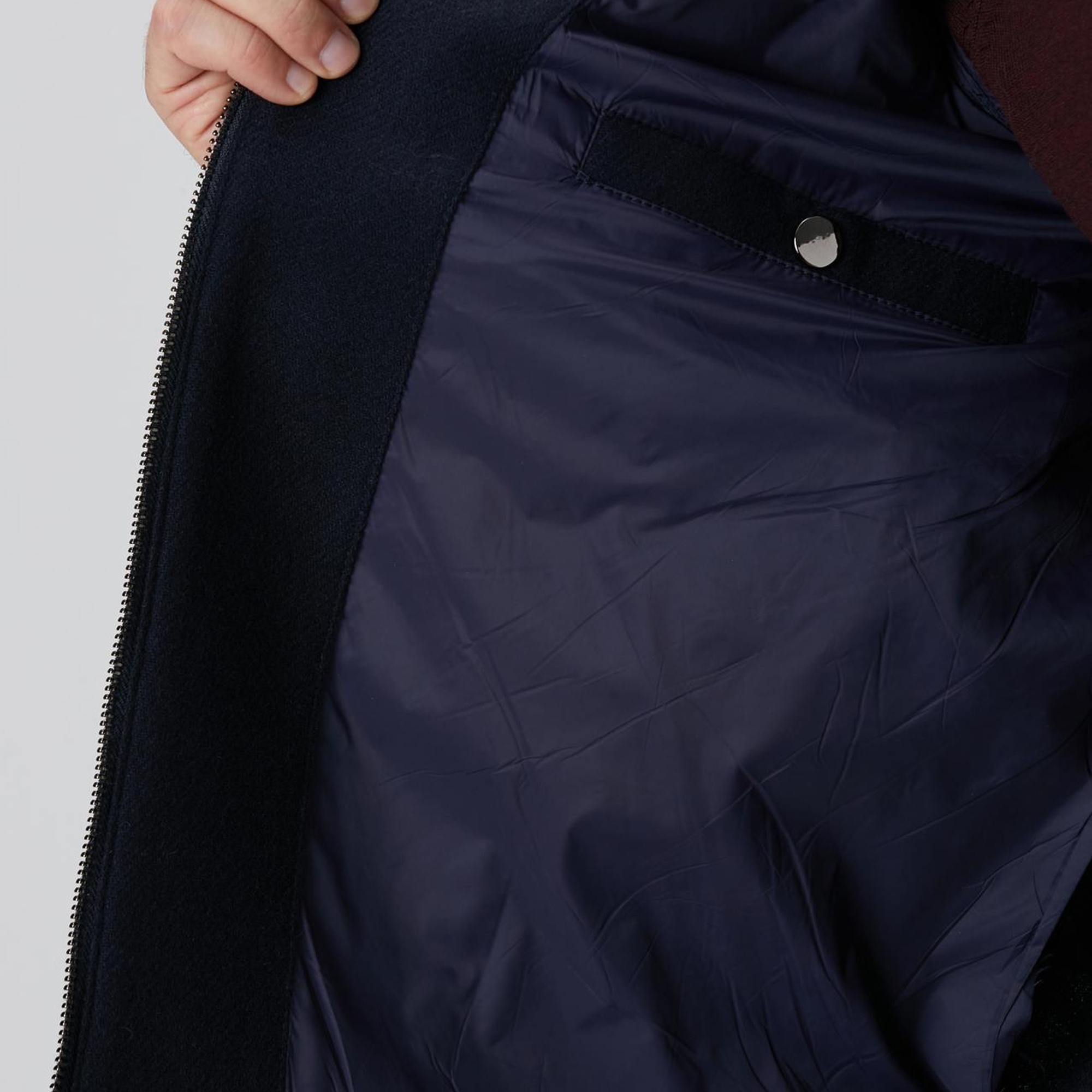 Network Erkek Lacivert Yün Karışımlı Dış Gömlek