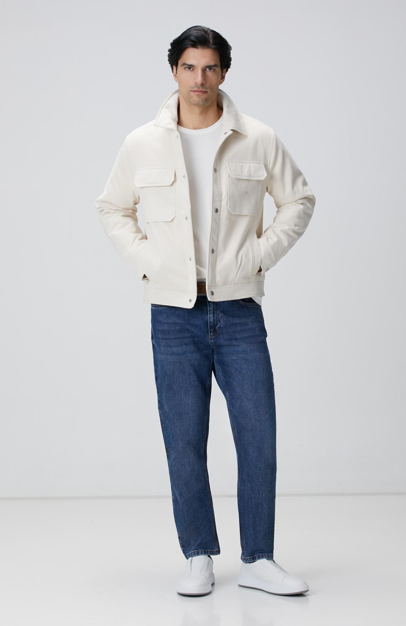  Network Erkek Lacivert Denim Pantolon