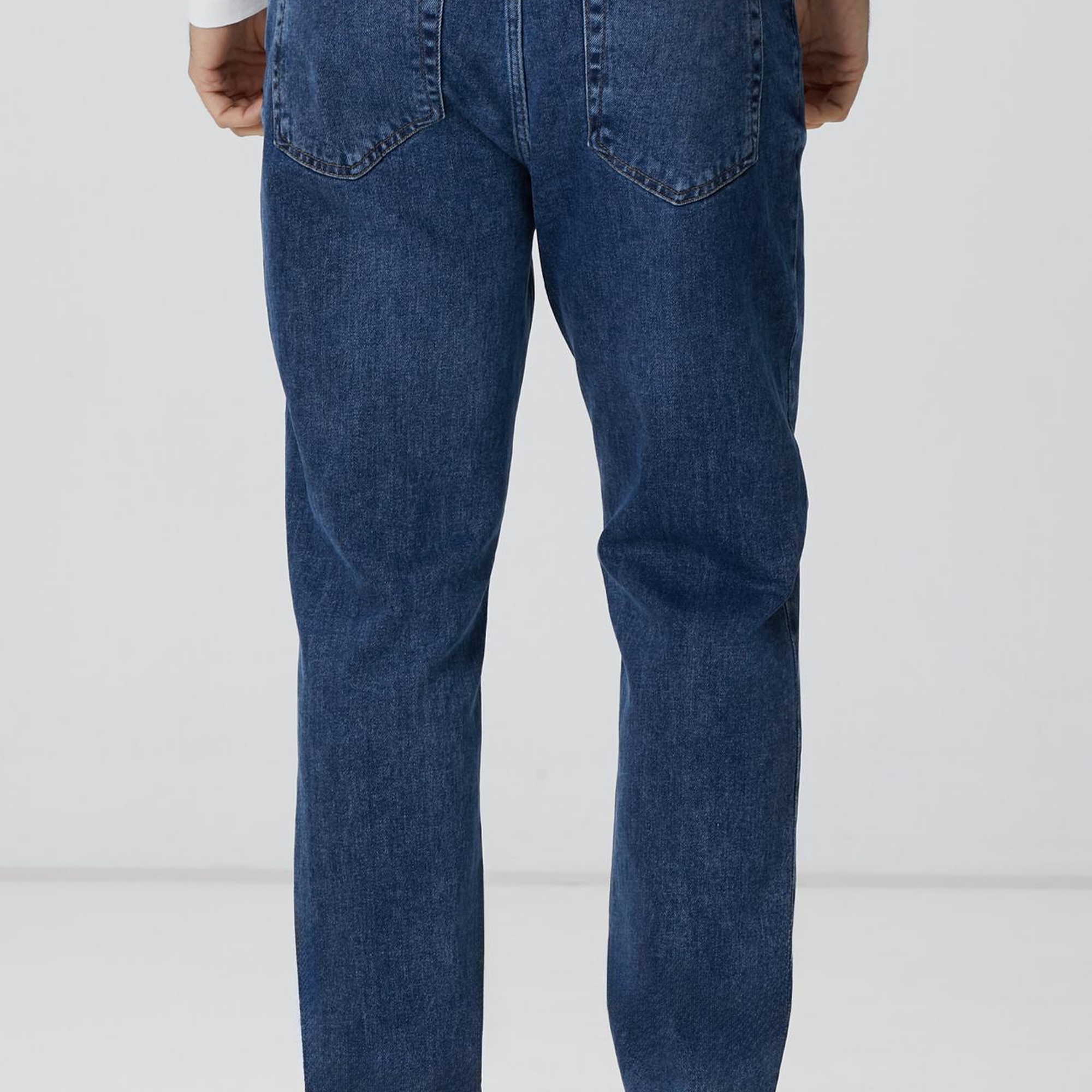 Network Erkek Lacivert Denim Pantolon