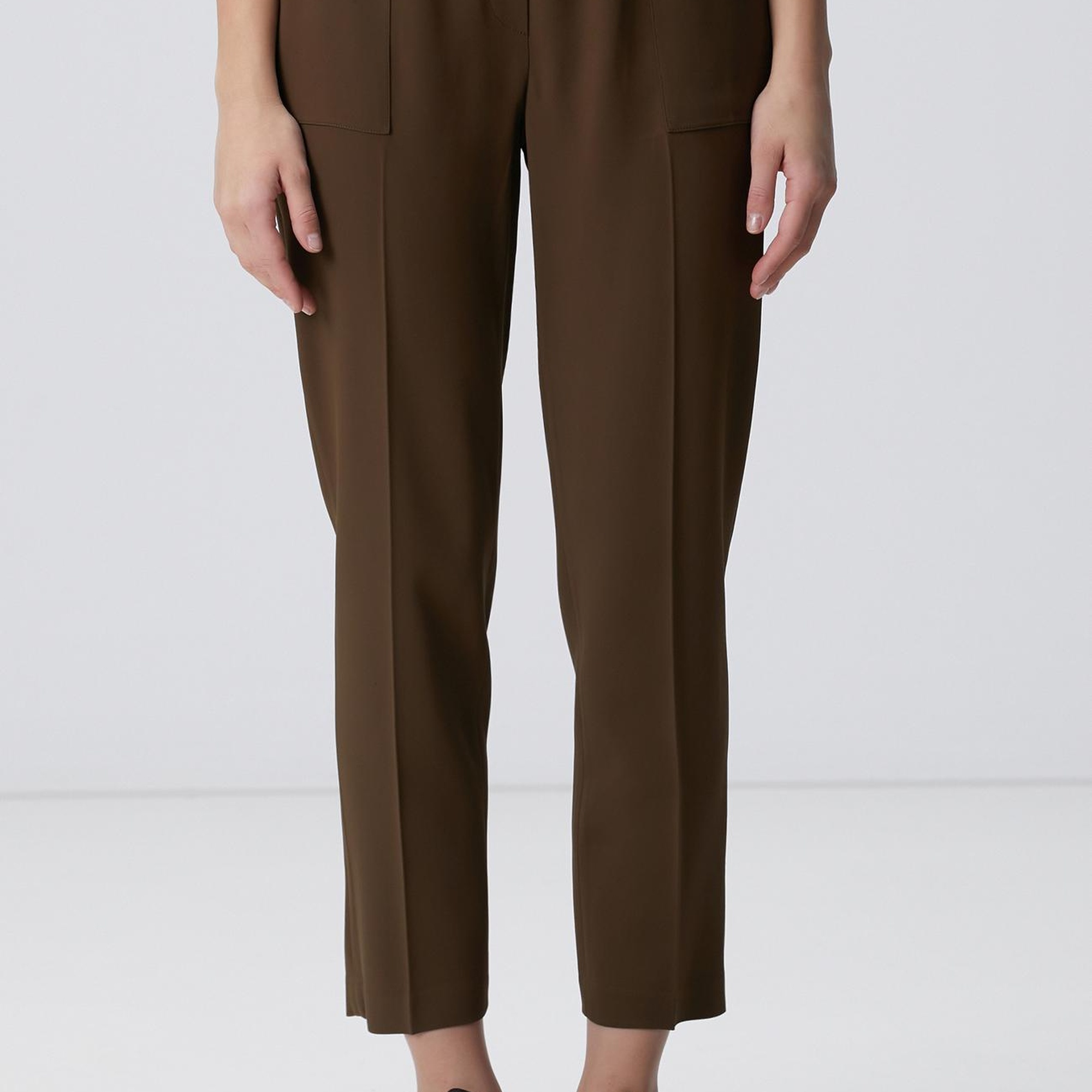 Network Kadın Haki Pantolon