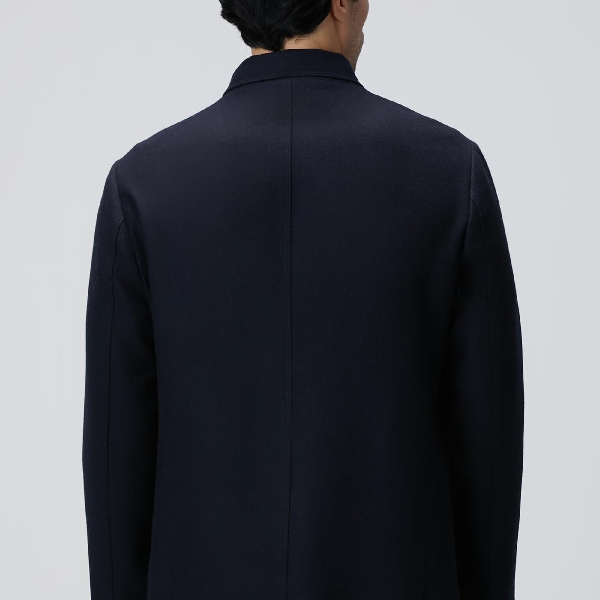 Network Erkek Lacivert Yün Karışımlı Ceket