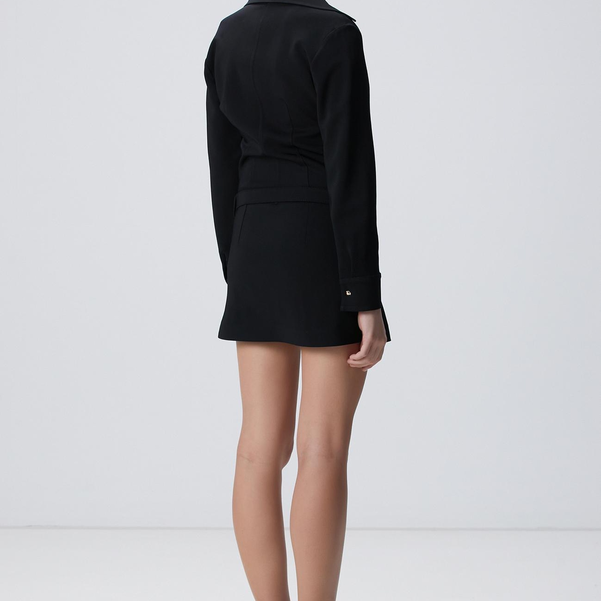 Network Kadın Siyah Elbise