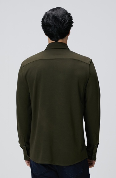  Network Erkek Haki Gömlek