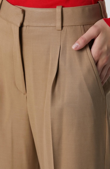  Network Kadın Camel Pantolon