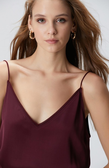  Network Kadın Bordo Bluz