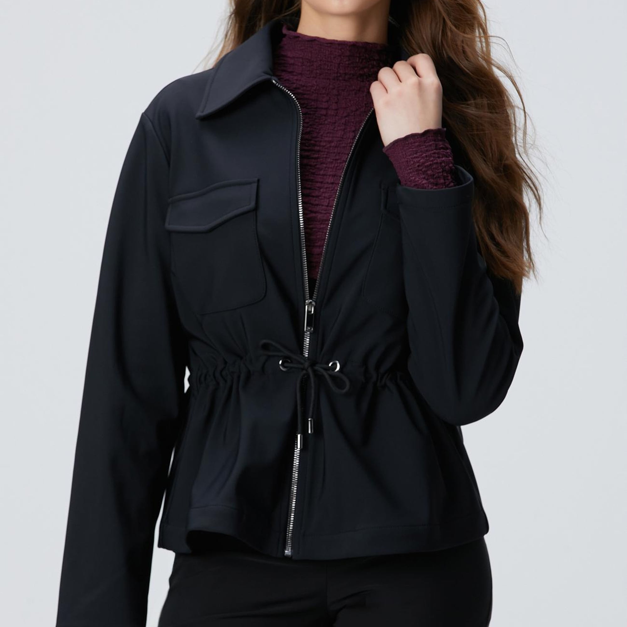 Network Kadın N-Tech Siyah Ceket