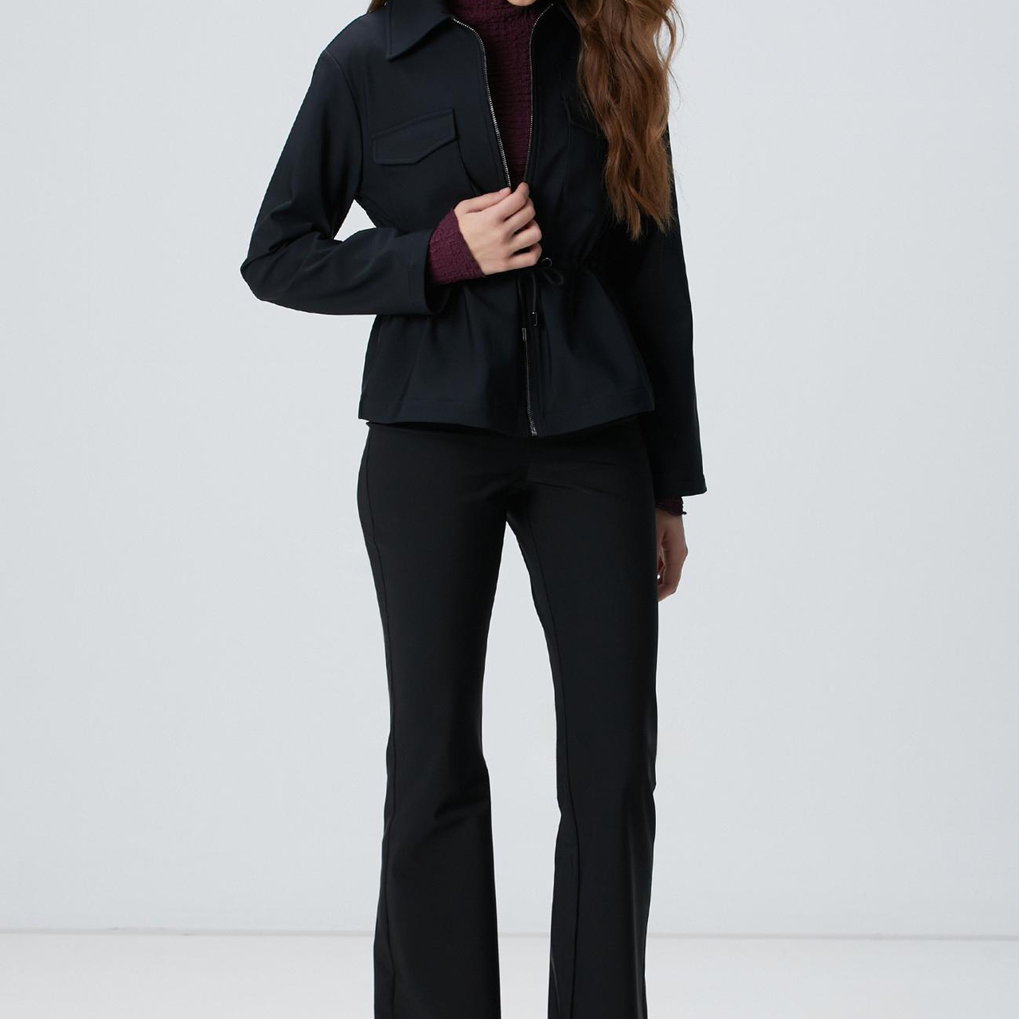 Network Kadın N-Tech Siyah Ceket