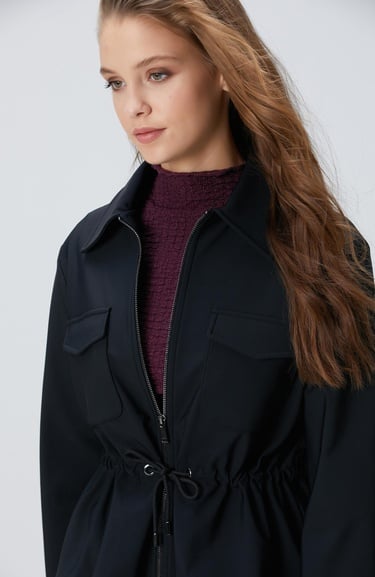  Network Kadın N-Tech Siyah Ceket