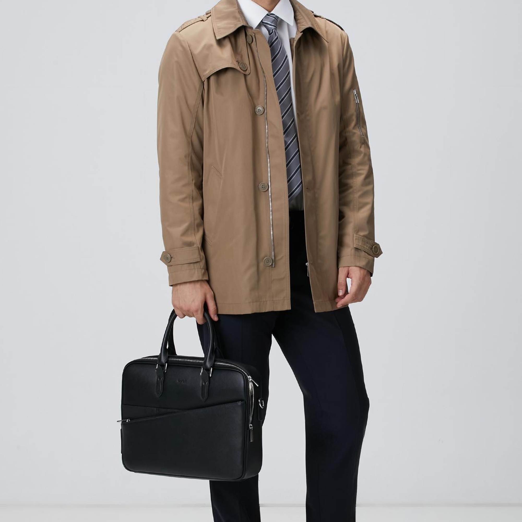 Network Erkek Beyaz Non-Iron Oxford Gömlek