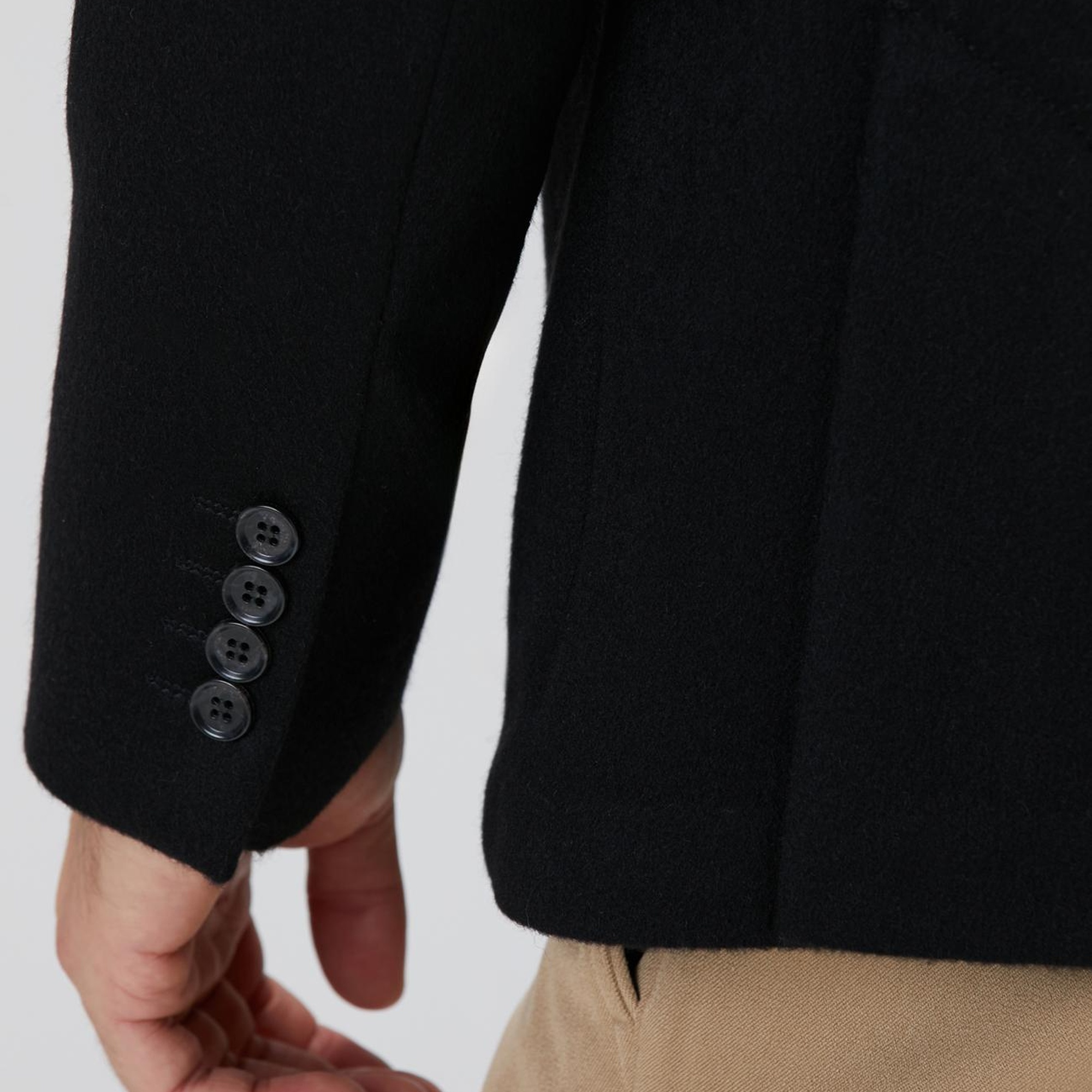 Network Erkek Limited Siyah Kaşmir Ceket