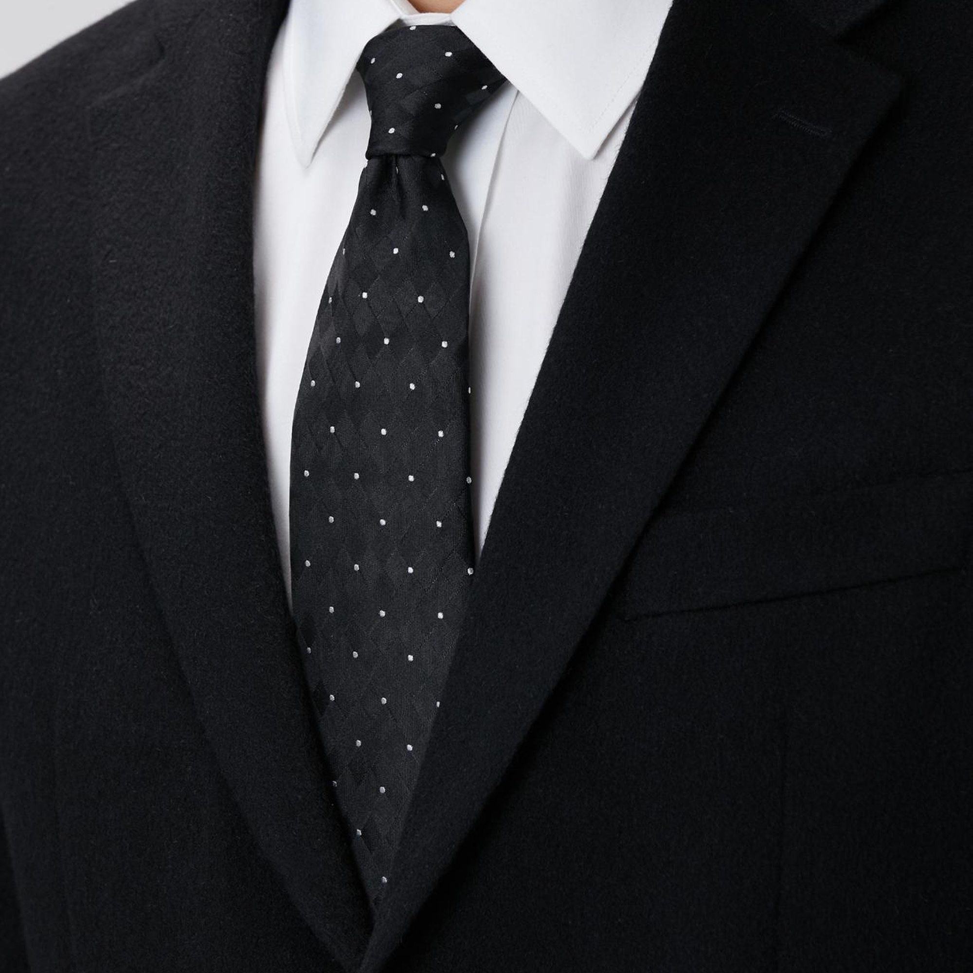 Network Erkek Limited Siyah Kaşmir Ceket