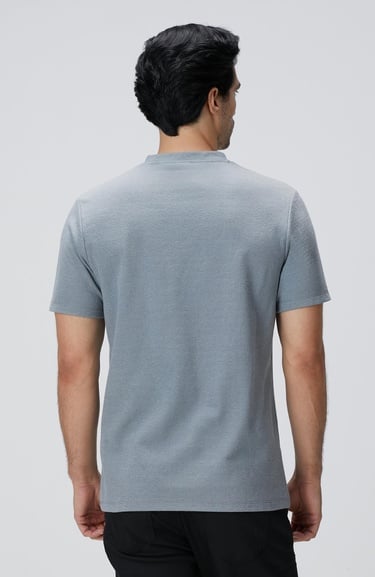  Network Erkek Mint Nane Jakarlı T-shirt