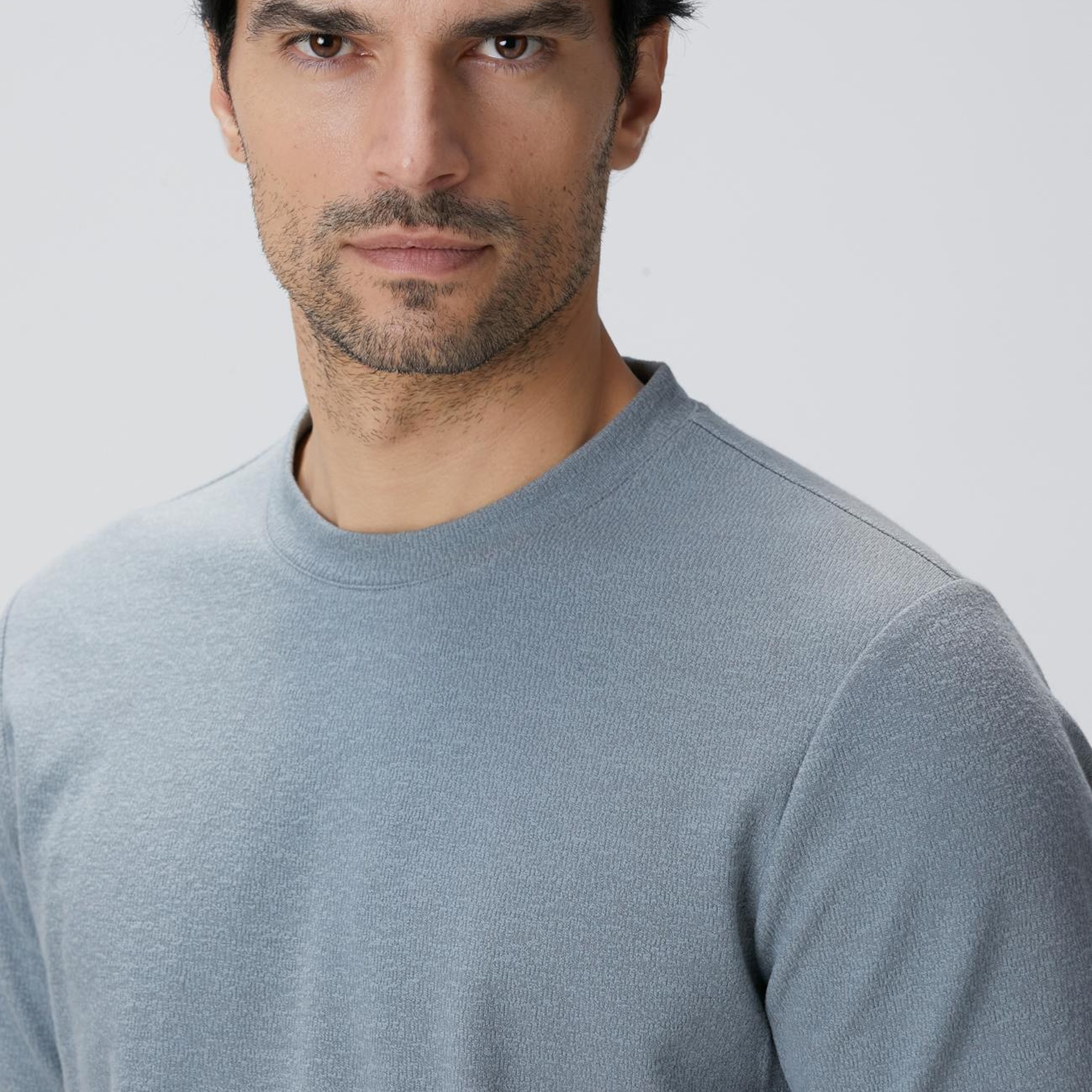 Network Erkek Mint Nane Jakarlı T-shirt