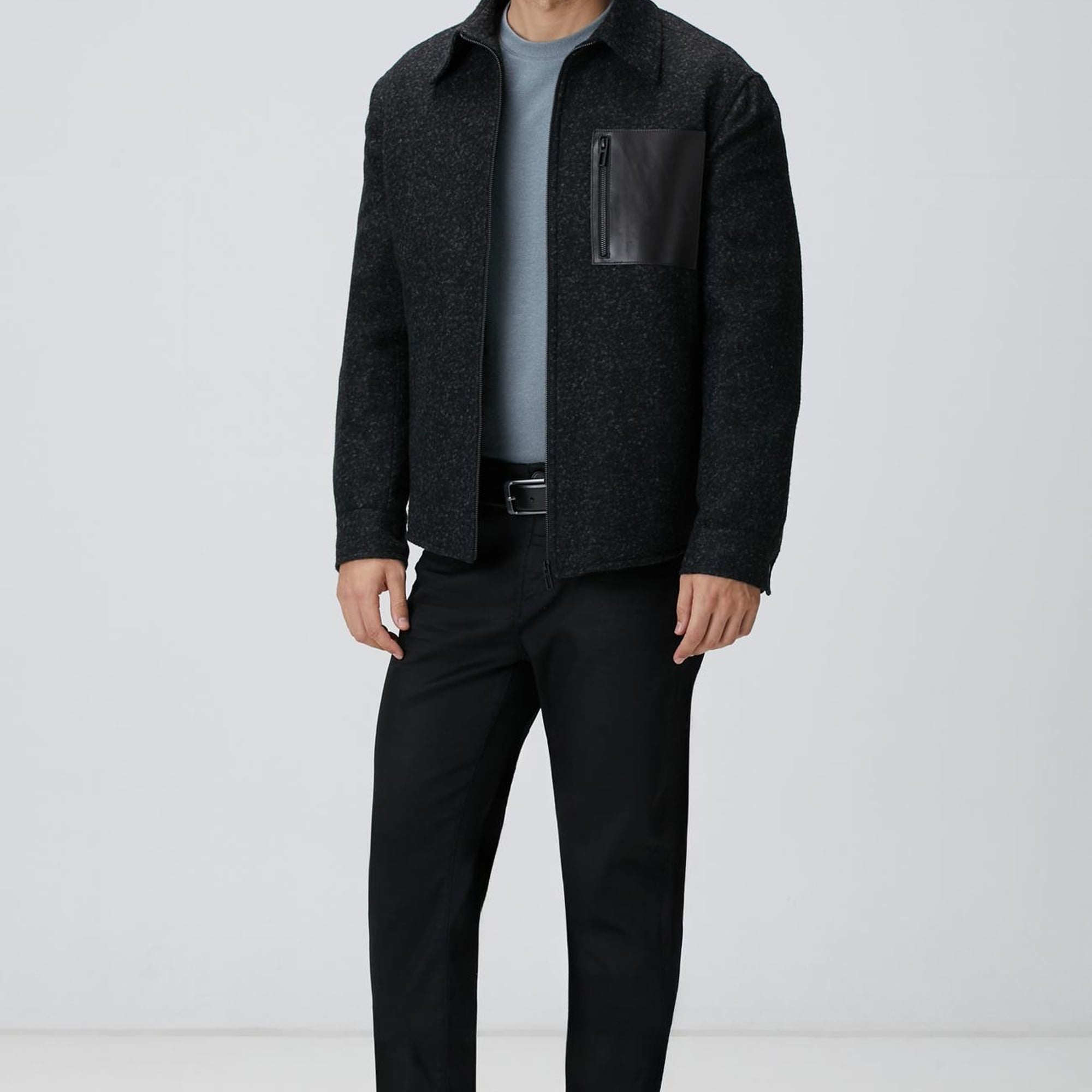 Network Erkek Mint Nane Jakarlı T-shirt