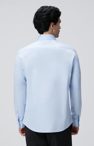  Network Erkek Non-Iron Açık Mavi Gömlek