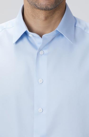  Network Erkek Non-Iron Açık Mavi Gömlek
