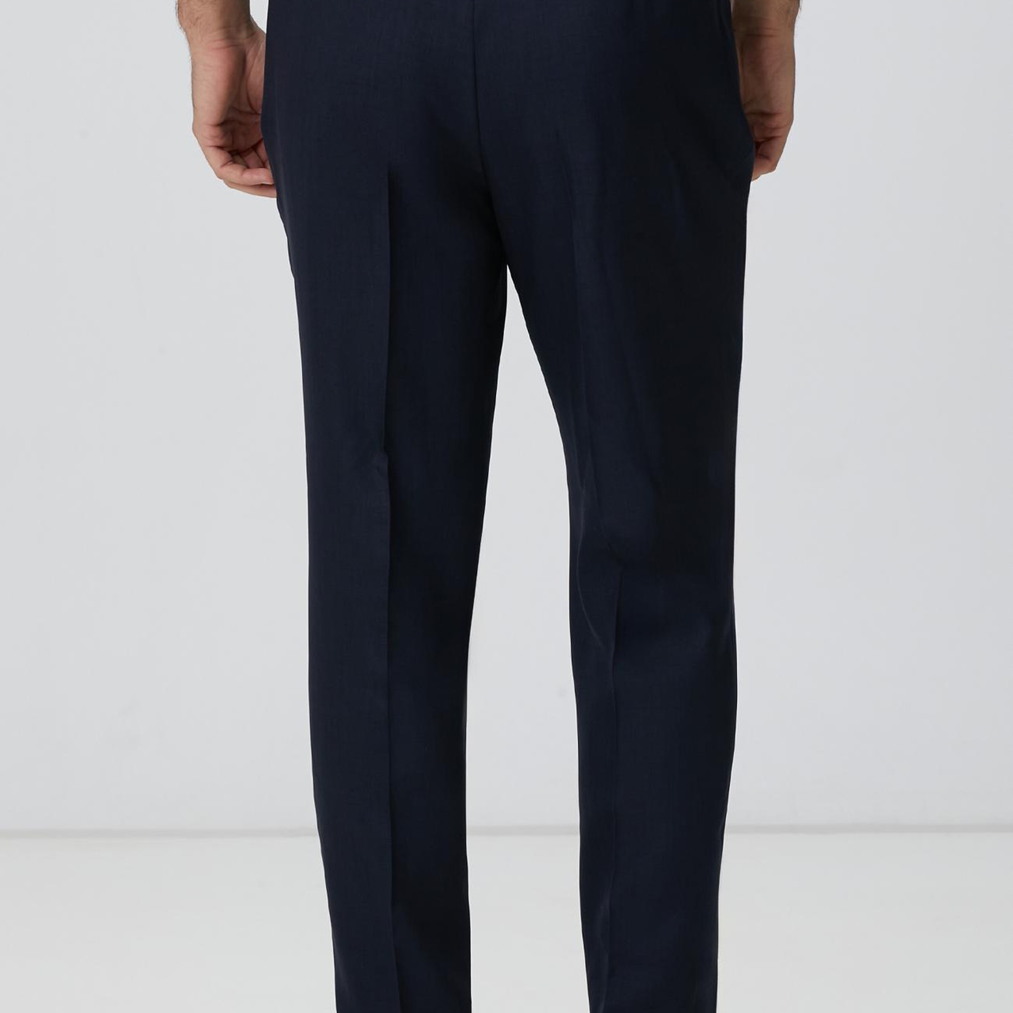 Network Erkek Lacivert Comfort Fit Pantolon