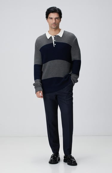  Network Erkek Lacivert Comfort Fit Pantolon