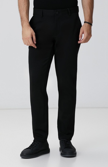  Network Erkek Siyah Pantolon