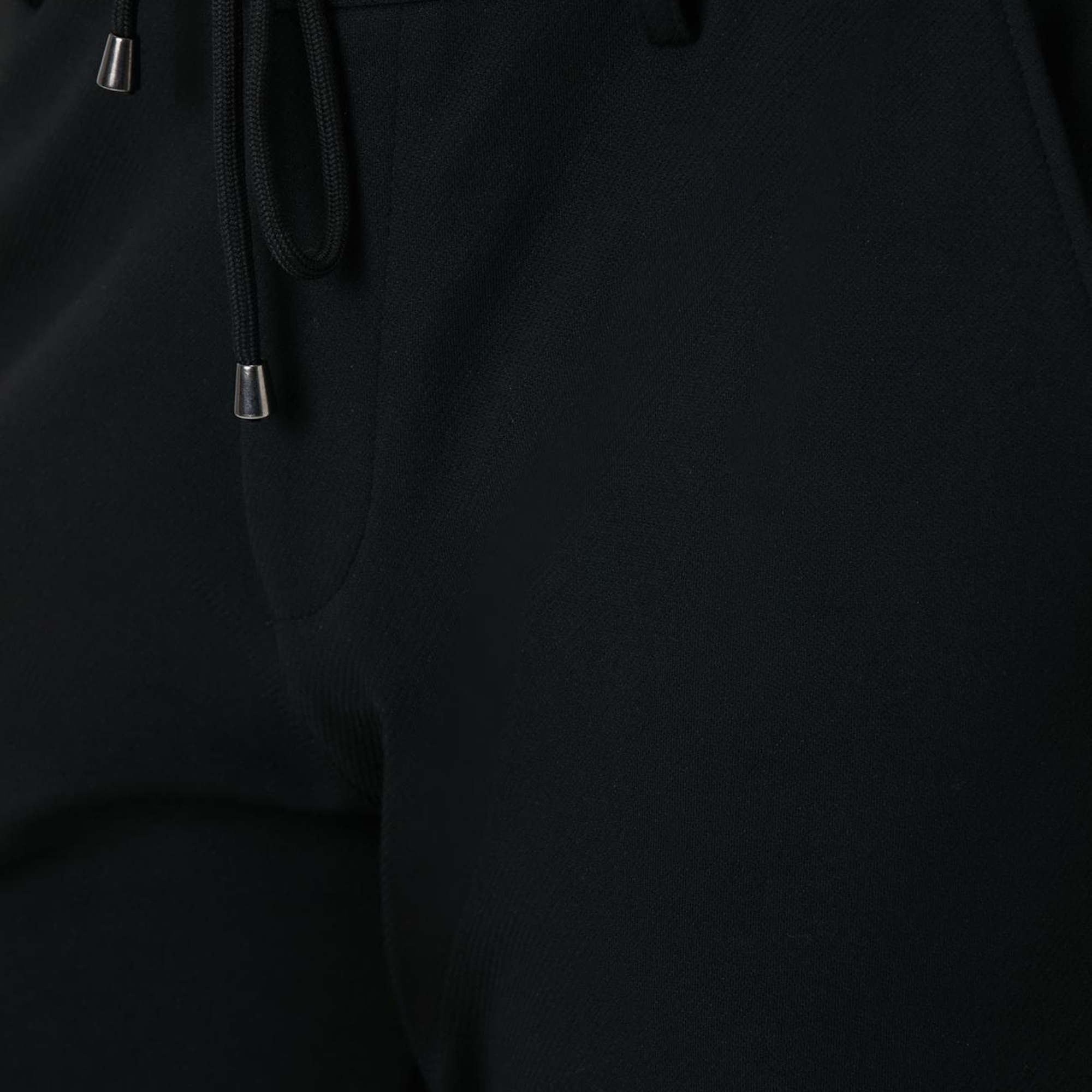 Network Erkek Siyah Örme Pantolon