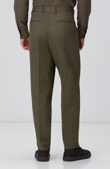  Network Erkek Haki Casual Chino Pantolon