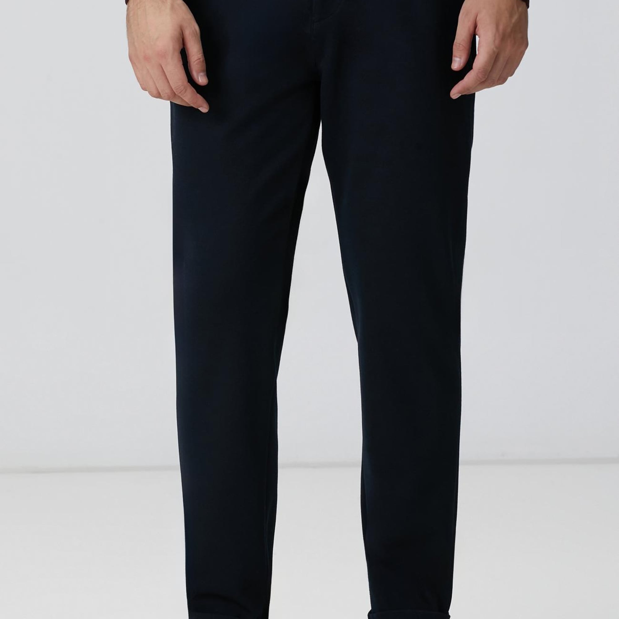 Network Erkek Lacivert Örme Pantolon