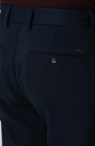  Network Erkek Lacivert Örme Pantolon