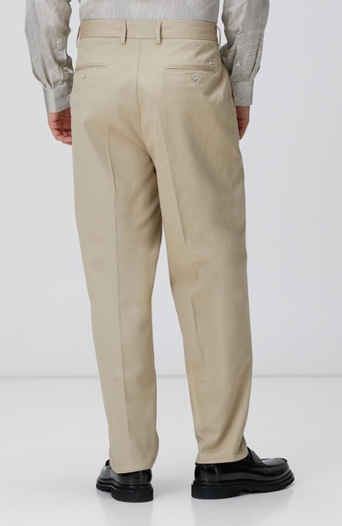  Network Erkek Bej Casual Chino Pantolon