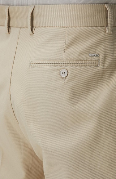  Network Erkek Bej Casual Chino Pantolon