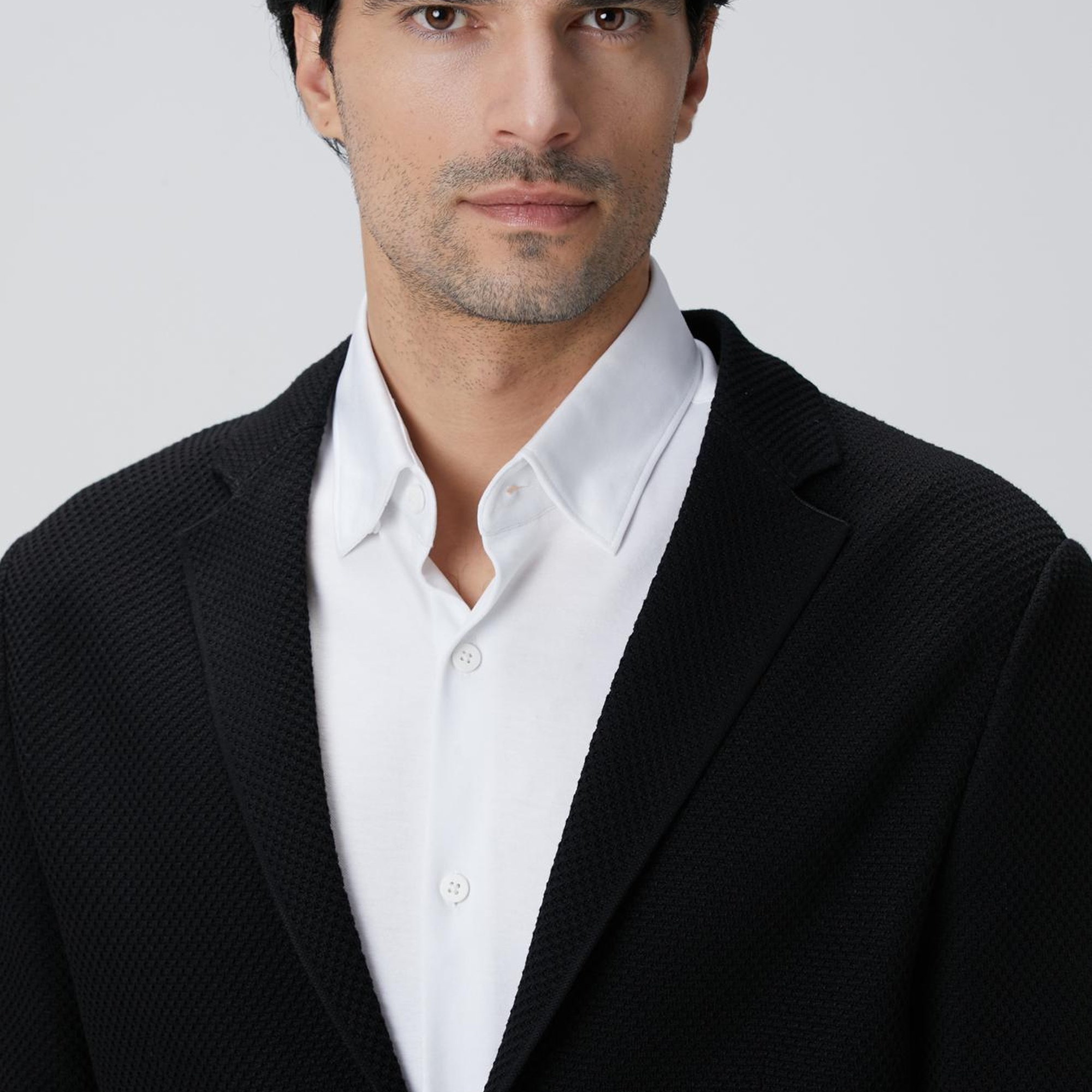 Network Erkek N-Tech Siyah Triko Ceket