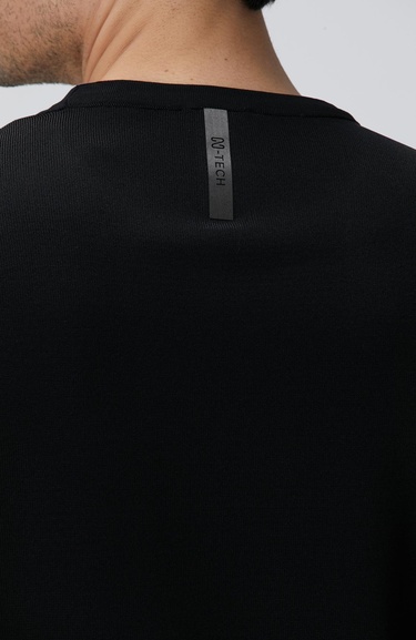  Network Erkek N-Tech Siyah Jakarlı Kazak