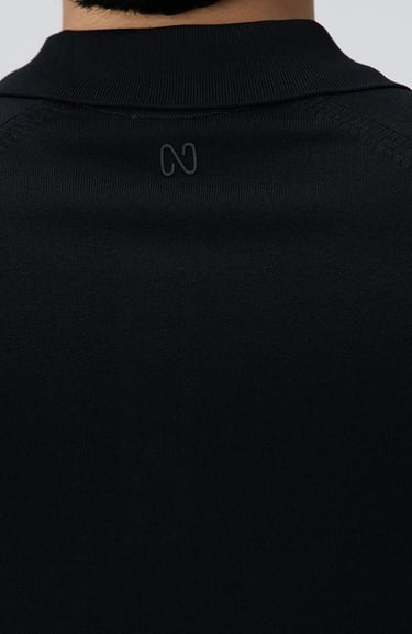  Network Erkek Siyah Triko Kazak