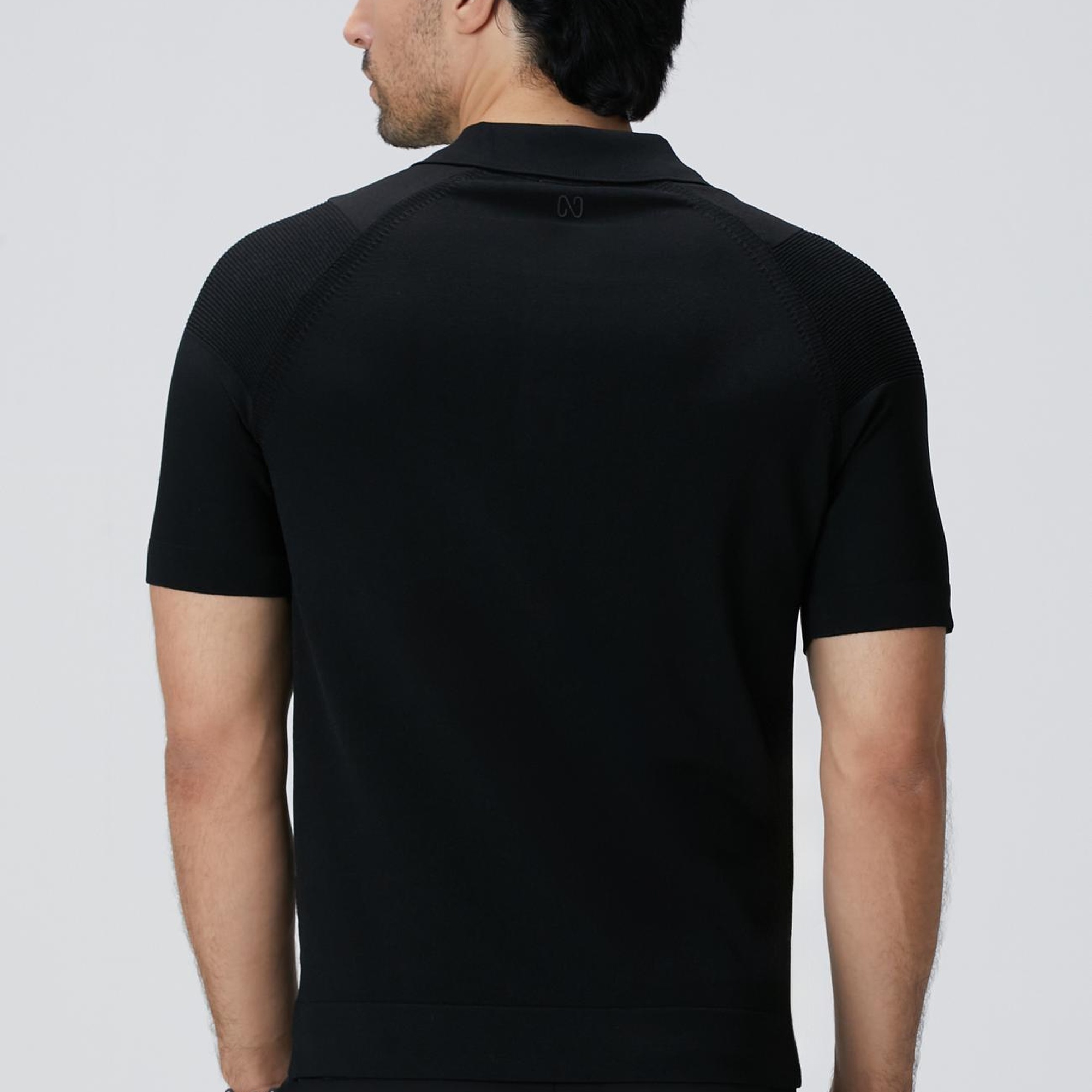 Network Erkek Siyah Triko Kazak