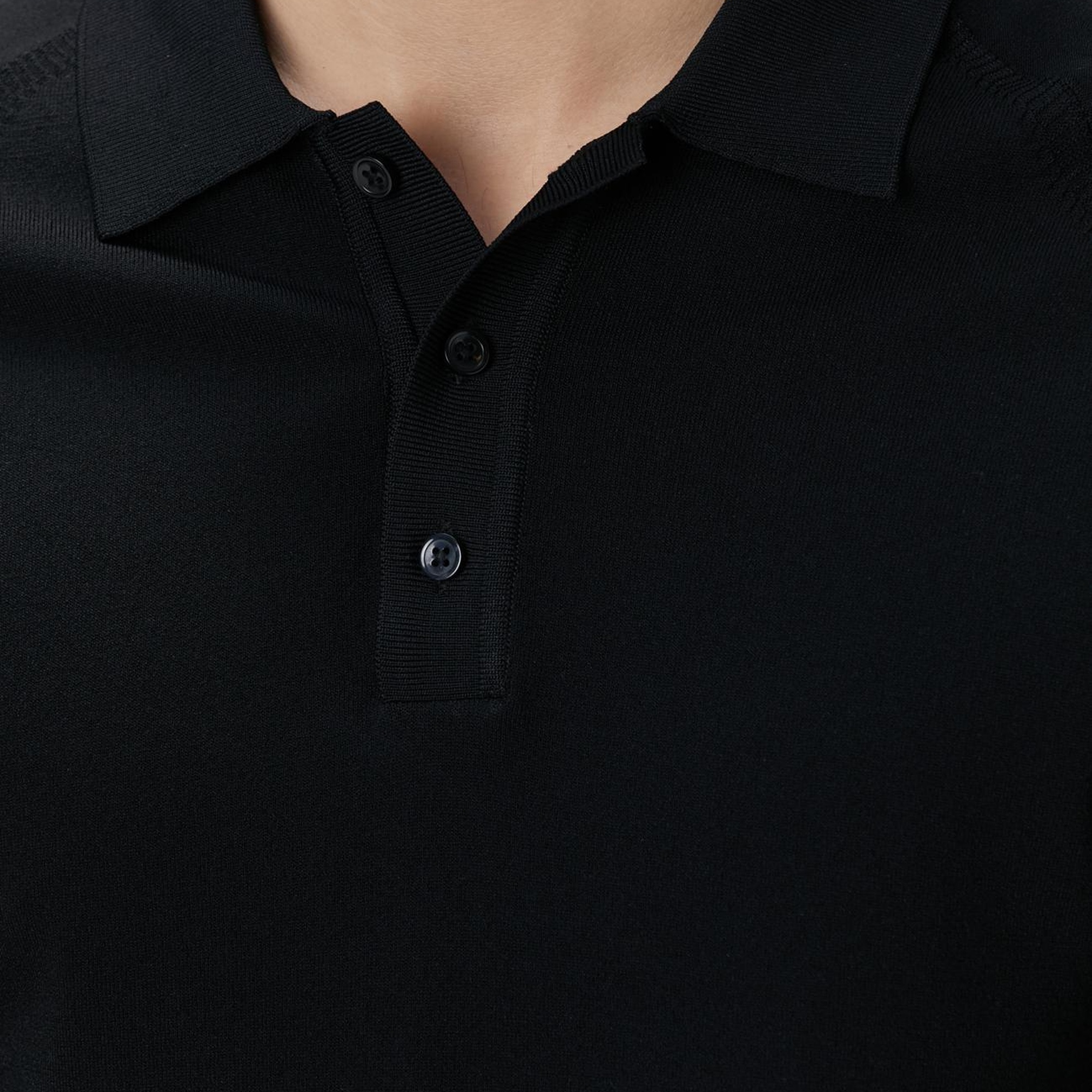 Network Erkek Siyah Triko Kazak