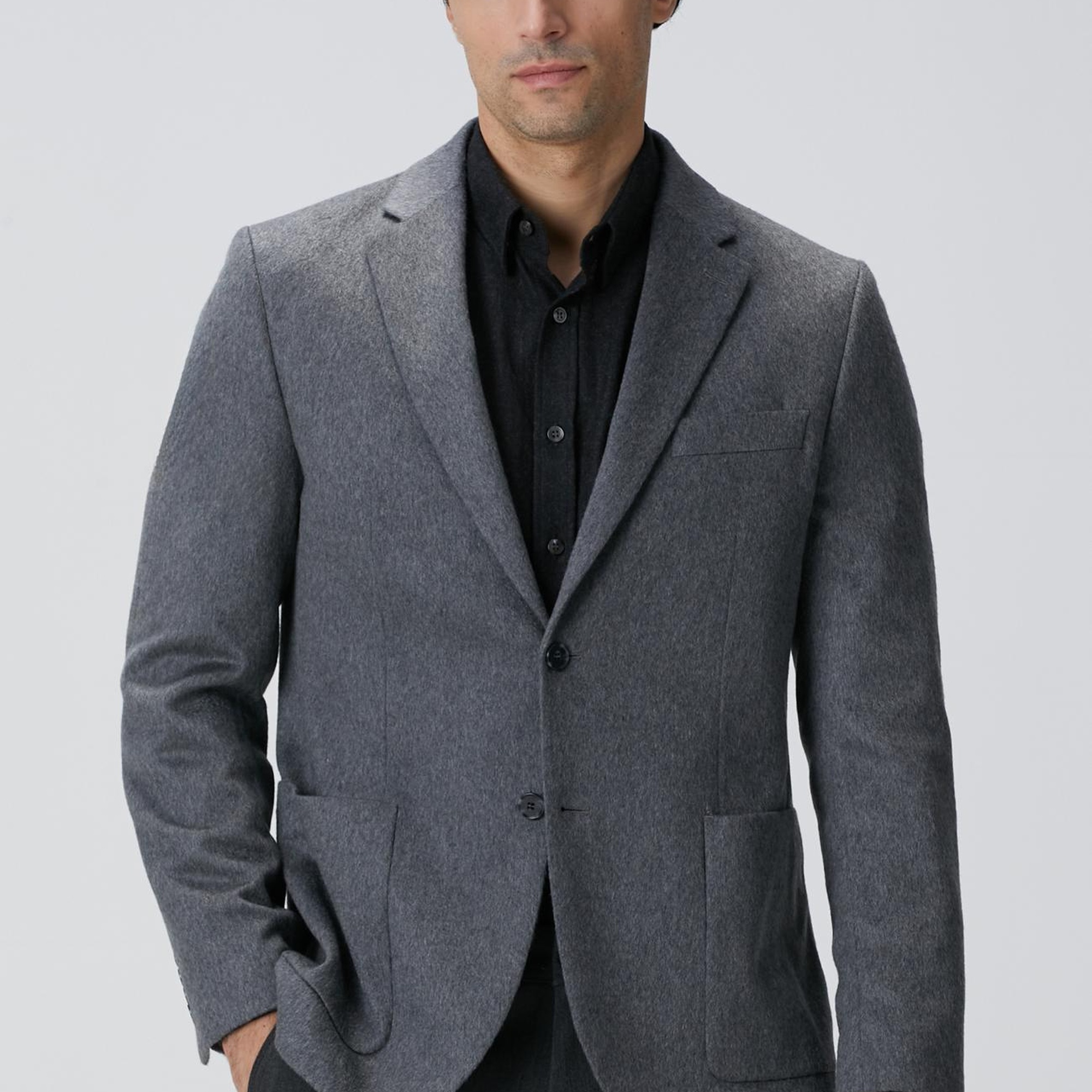 Network Erkek Limited Antrasit Kaşmir Ceket