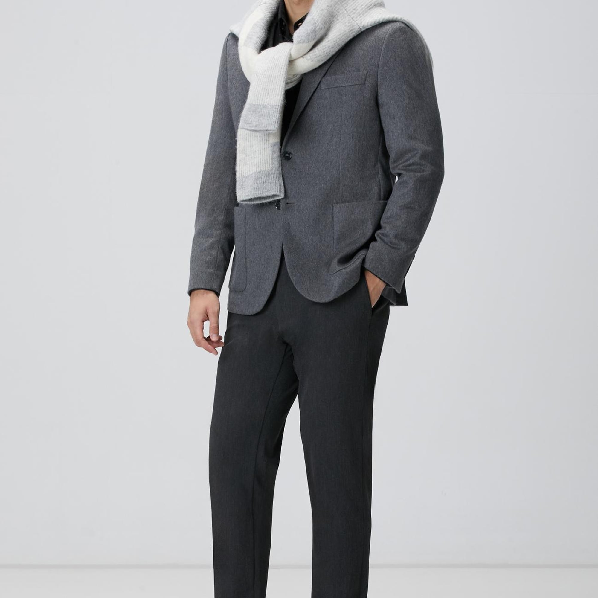 Network Erkek Limited Antrasit Kaşmir Ceket