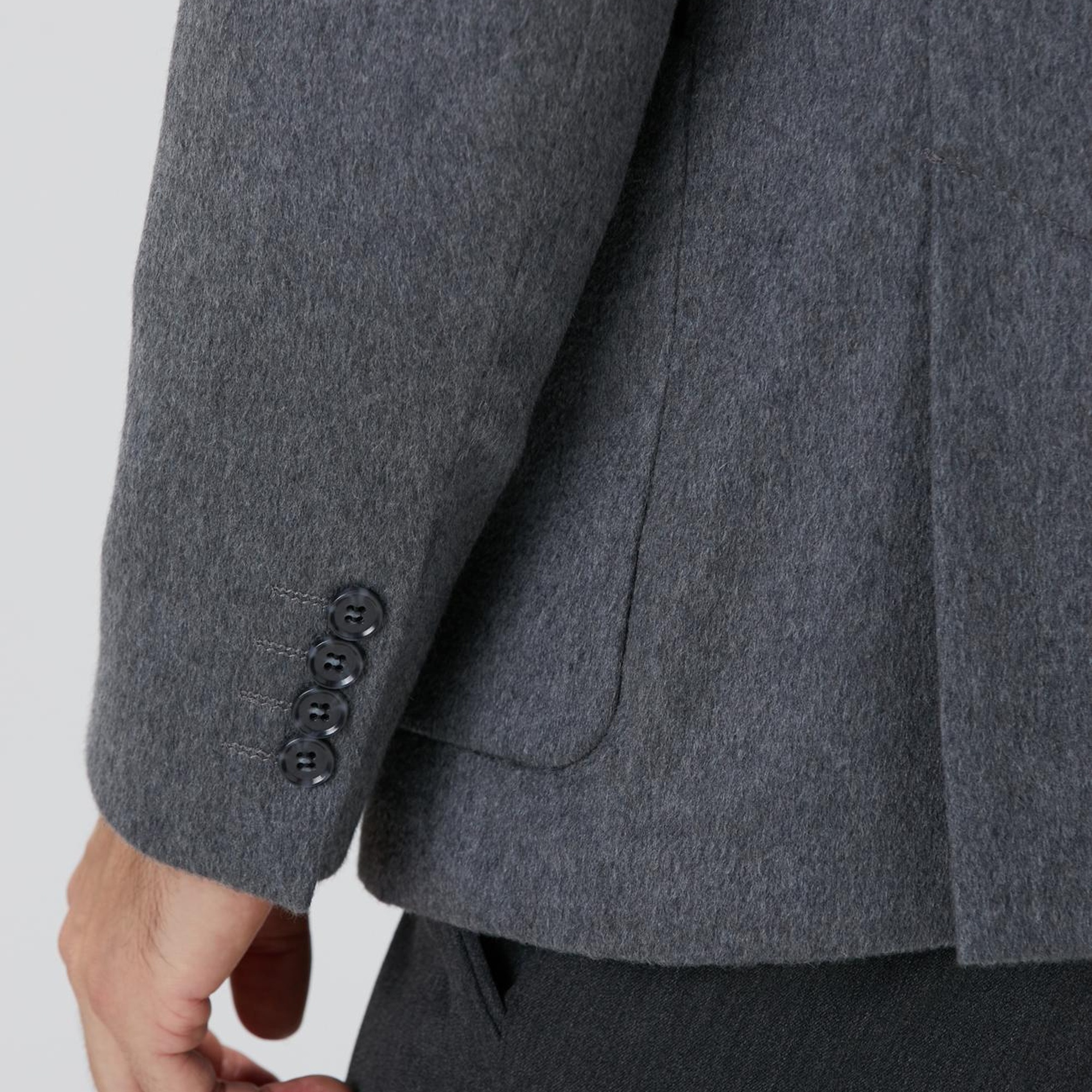 Network Erkek Limited Antrasit Kaşmir Ceket