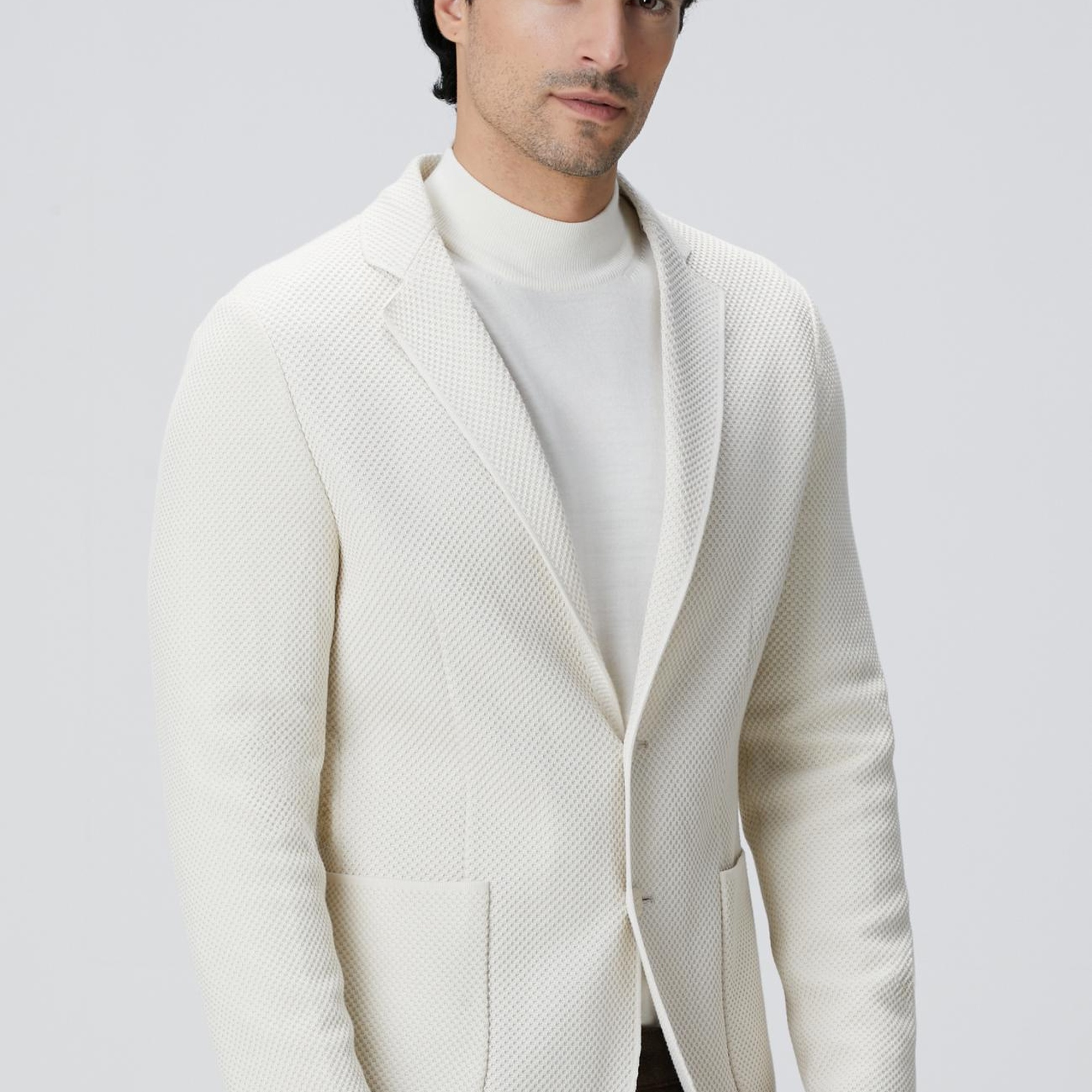 Network Erkek N-Tech Taş Triko Ceket