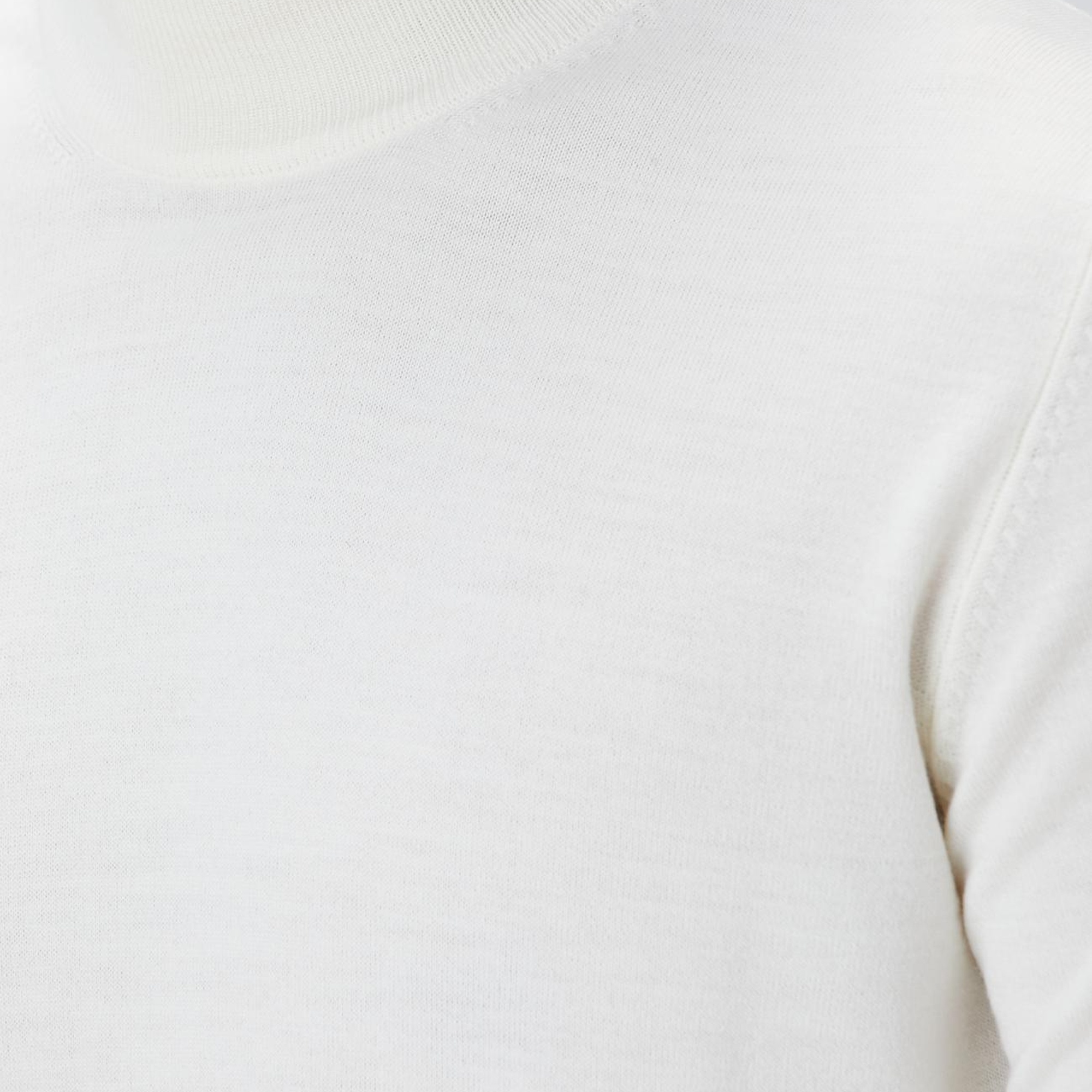 Network Erkek Beyaz Yün Karışımlı Kazak