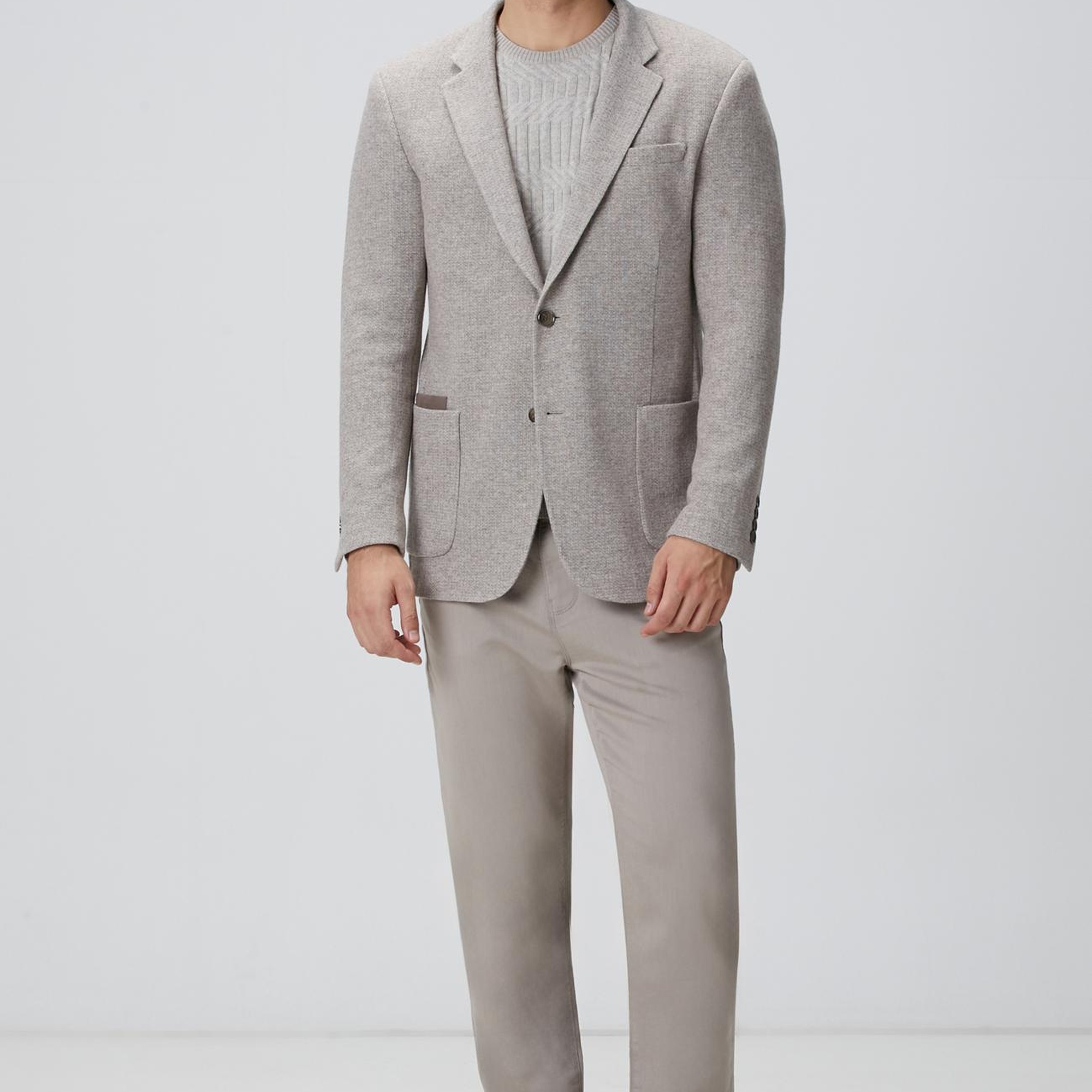 Network Erkek Vizon Casual Pantolon