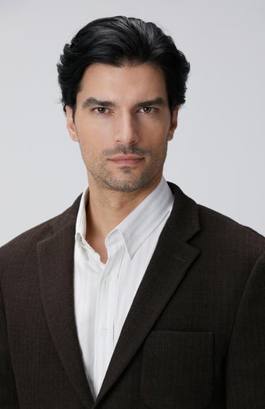  Network Erkek Kahverengi Yün Karışımlı Ceket