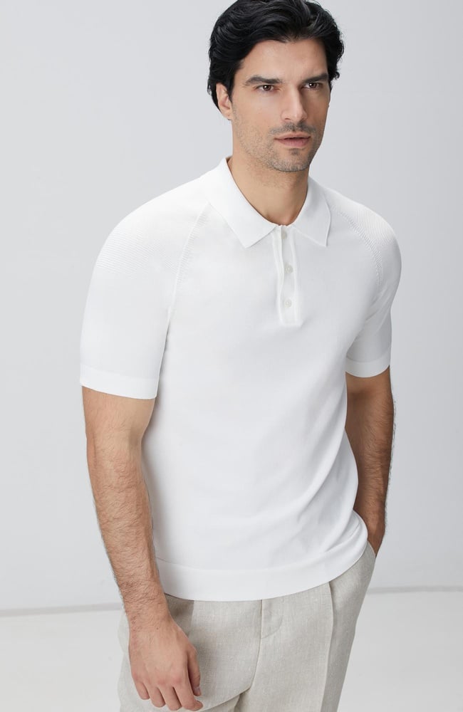  Network Erkek Beyaz Triko Kazak