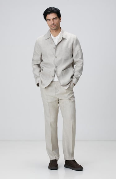  Network Erkek Beyaz Triko Kazak