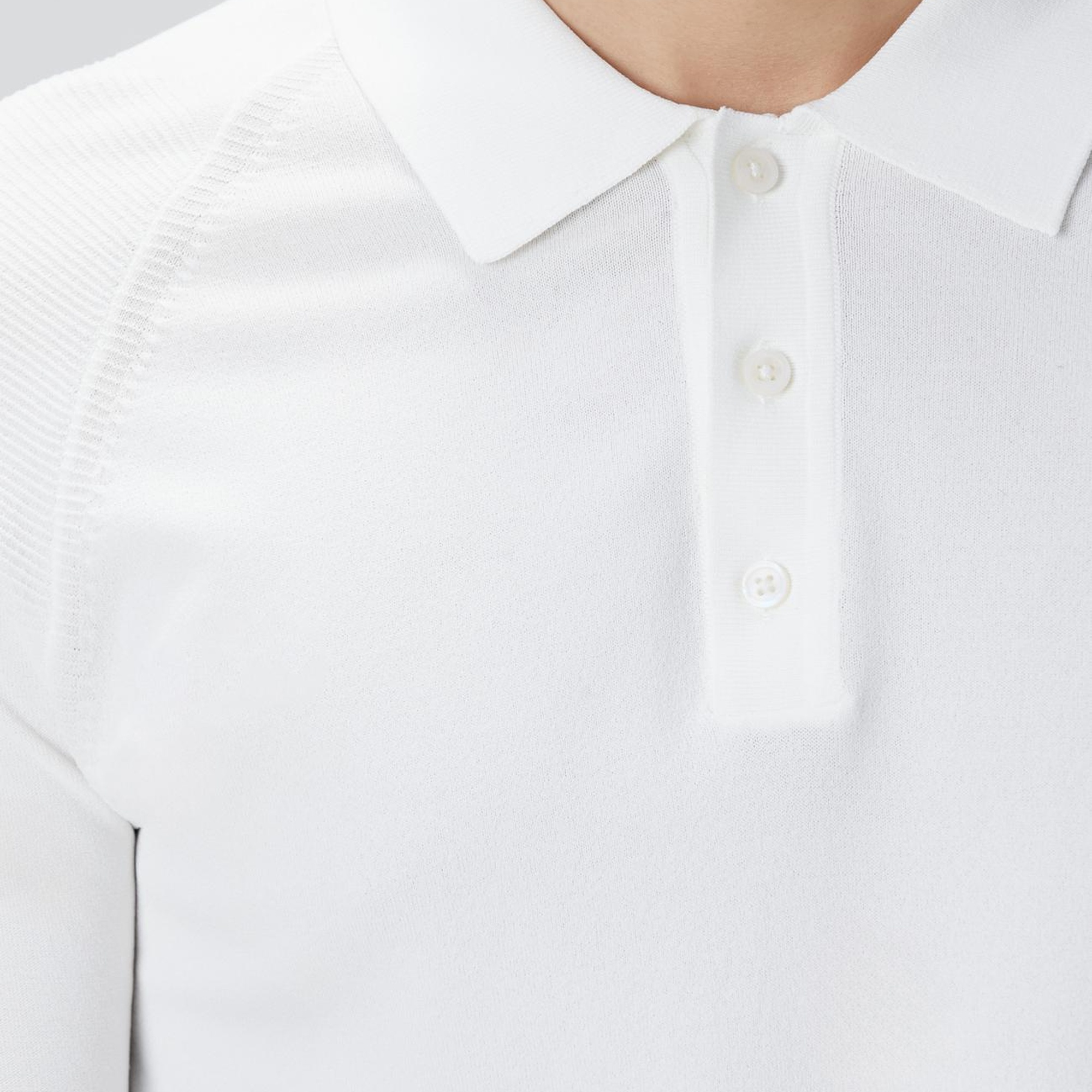 Network Erkek Beyaz Triko Kazak